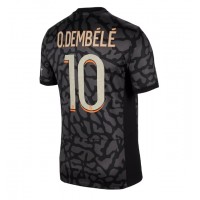Paris Saint-Germain Ousmane Dembele #10 Tretí futbalový dres 2023-24 Krátky Rukáv